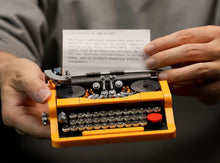 Load image into Gallery viewer, Retro 1980’s Typewriter Building Set