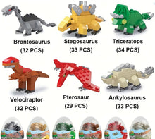 Load image into Gallery viewer, Dinosaur &amp; Egg Toy