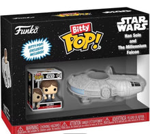 Load image into Gallery viewer, Funko Bitty Pop! Rides: Star Wars - Han Solo with Millennium Falcon