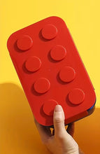 Load image into Gallery viewer, Brick Lunch Box with Foldable Spork
