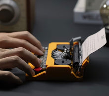 Load image into Gallery viewer, Retro 1980’s Typewriter Building Set