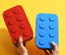 Load image into Gallery viewer, Brick Lunch Box with Foldable Spork