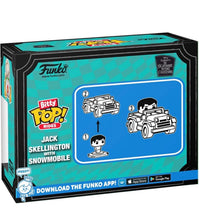 Load image into Gallery viewer, Funko Bitty Pop! Rides: The Nightmare Before Christmas - Jack Skellington with Snowmobile