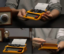 Load image into Gallery viewer, Retro 1980’s Typewriter Building Set