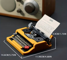 Load image into Gallery viewer, Retro 1980’s Typewriter Building Set