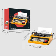 Load image into Gallery viewer, Retro 1980’s Typewriter Building Set