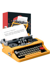 Load image into Gallery viewer, Retro 1980’s Typewriter Building Set