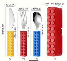 Load image into Gallery viewer, Brick Cutlery Set