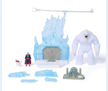 Load image into Gallery viewer, DC Superman Fortress of Solitude Action Figure Battle Set
