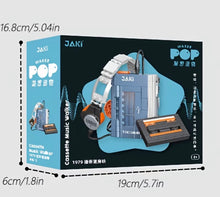 Load image into Gallery viewer, Retro Walkman Cassette Player Block Set